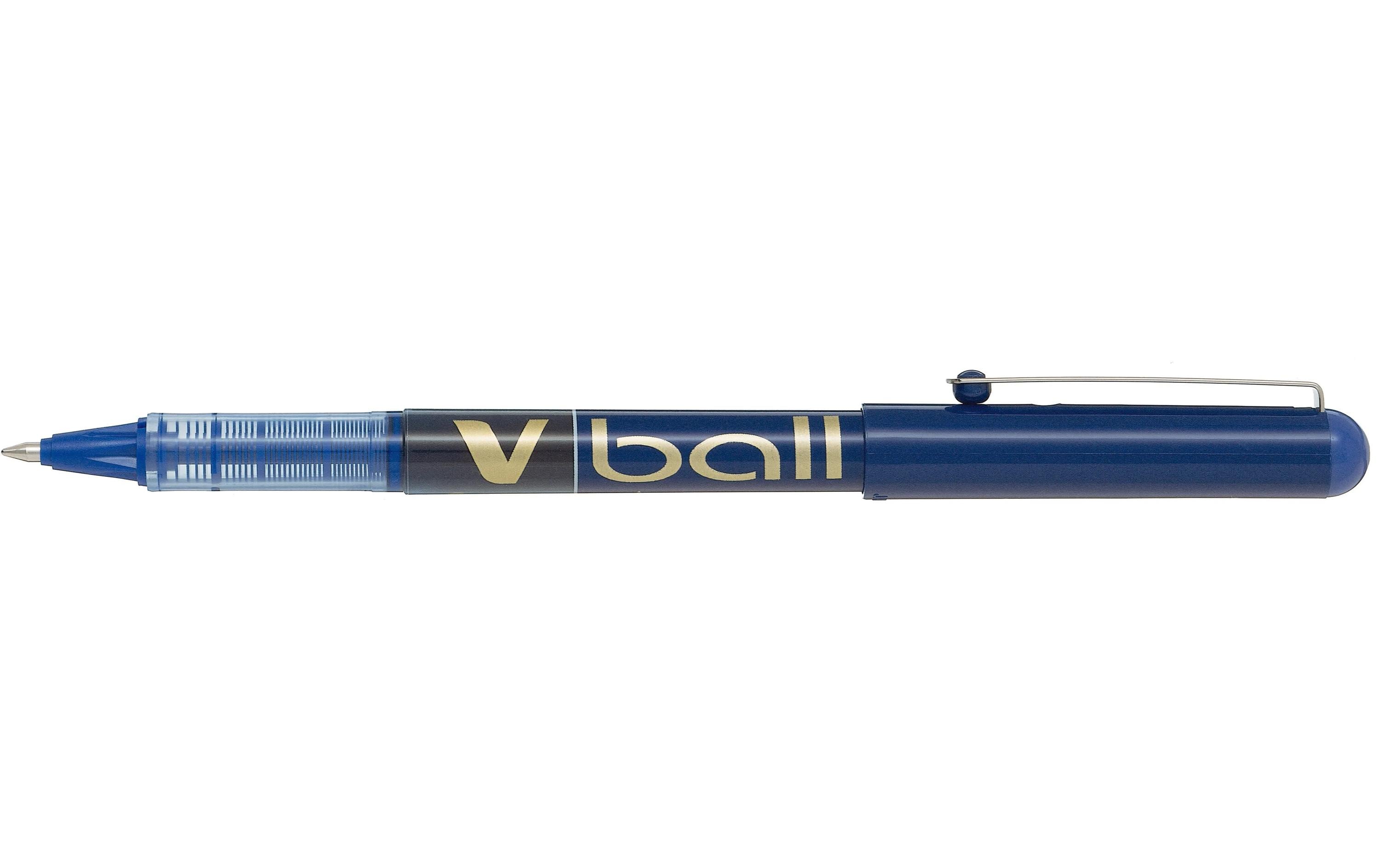 Rollerball V-ball, 0.3 mm, BlauTintenroller mit transparenter Schaft
