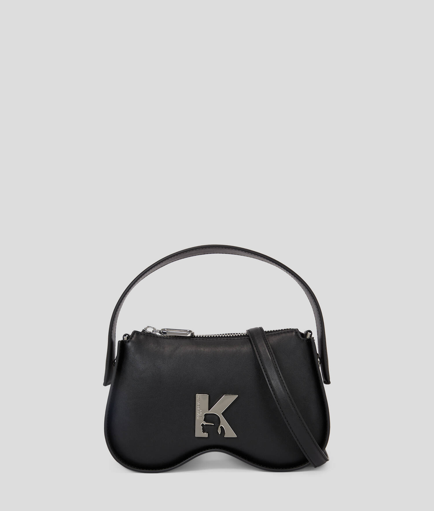 SAC BANDOULIÈRE EN FORME DE LUNETTES DE SOLEIL AVEC ANSE SUPÉRIEURE KLJ
