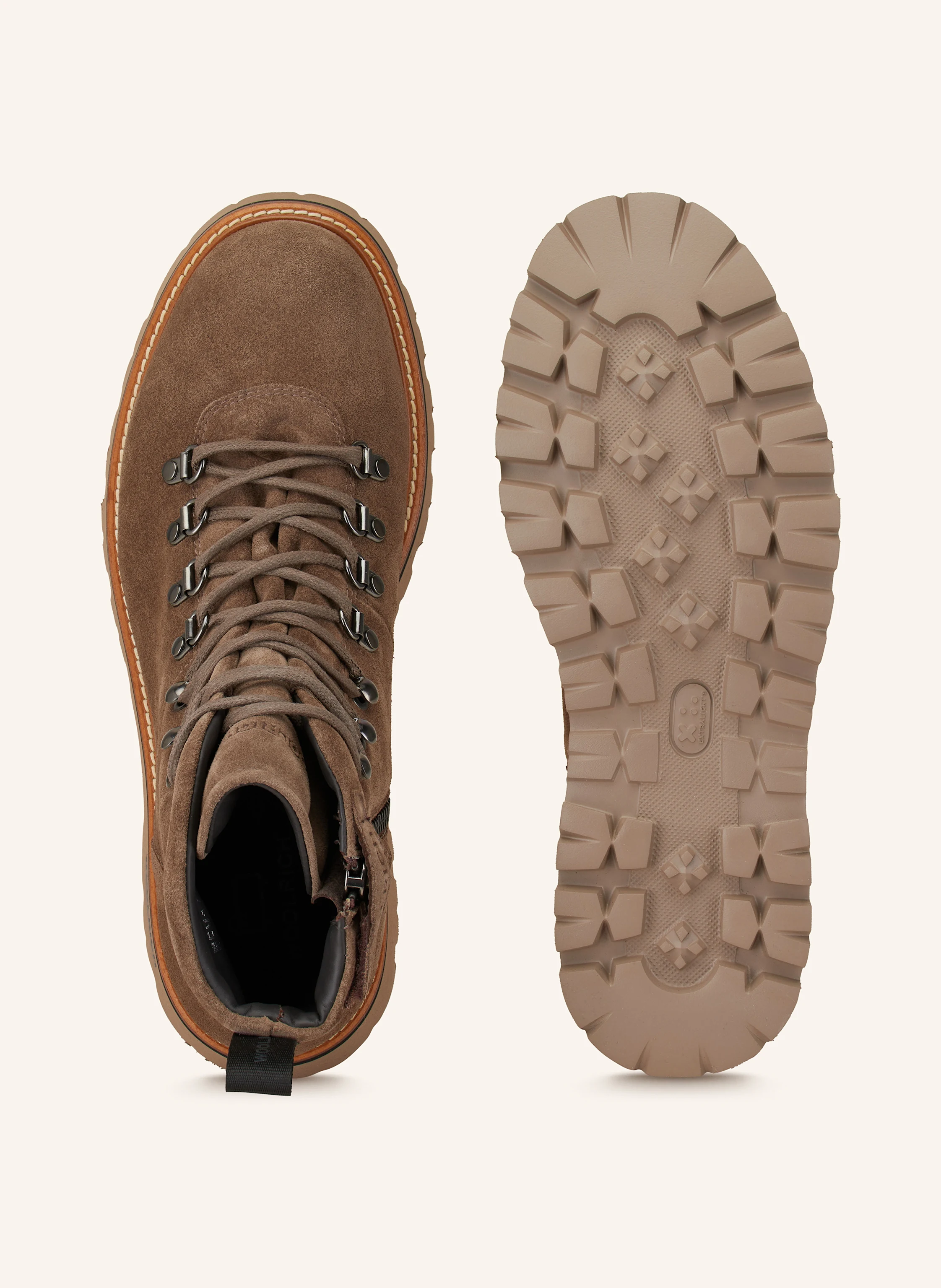 WOOLRICH Schnürboots CAMOSCIO