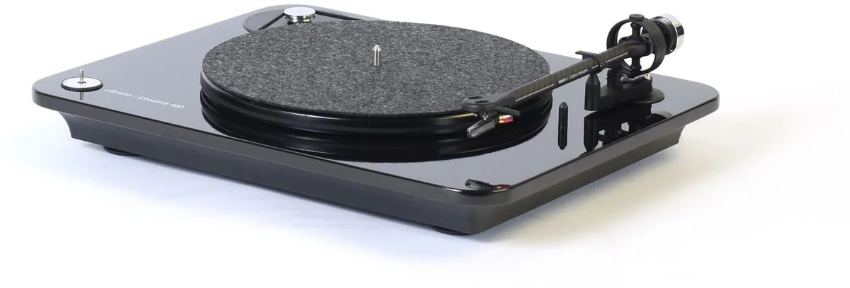 Elipson Chroma 400 Noir laqué Platines vinyle hi-fi