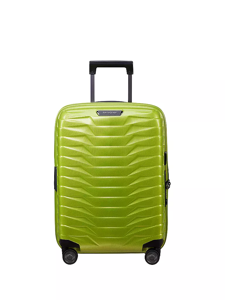 SAMSONITE Trolley Proxis Spinner 55 erweiterbar Lime grün