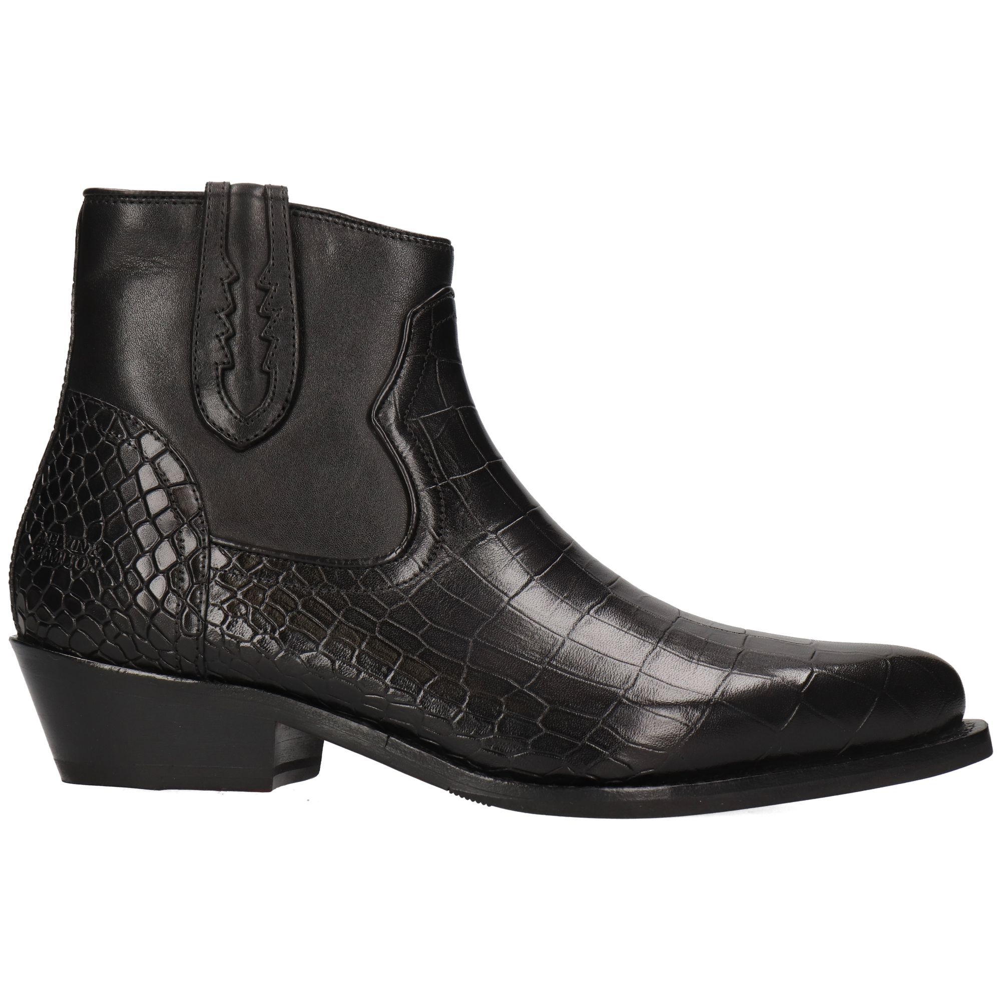 SHYLA 2 - Bottines à talon cubain | Noir