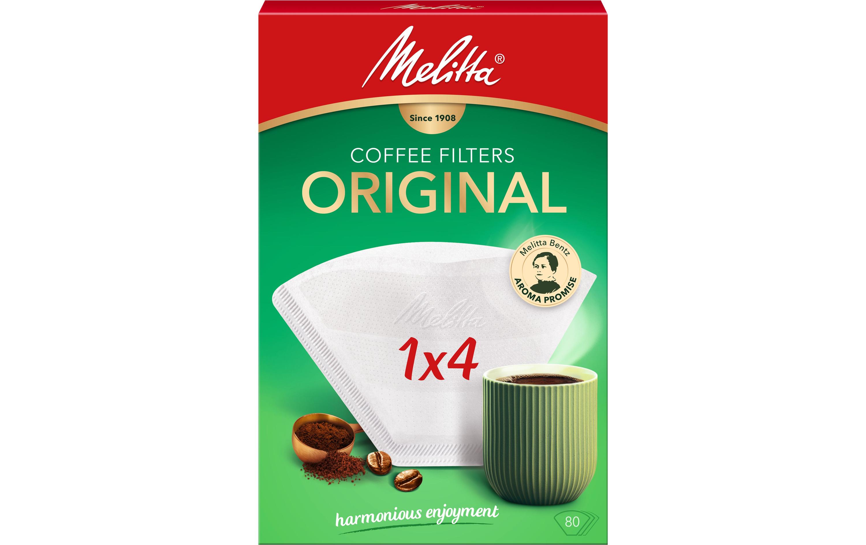 Filtertüte Original 1 x 4, 80 StückEinweg-Kaffeefilter