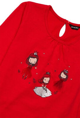 Luca & Lola Martina Topp 2-pack, Red/White