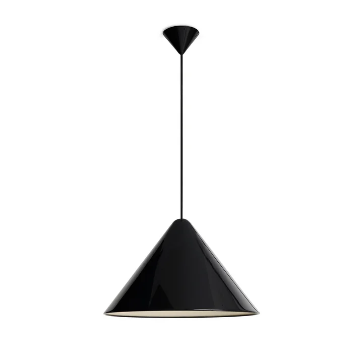 HAY - Compass Pendelleuchte, Ø 43 cm, soft black