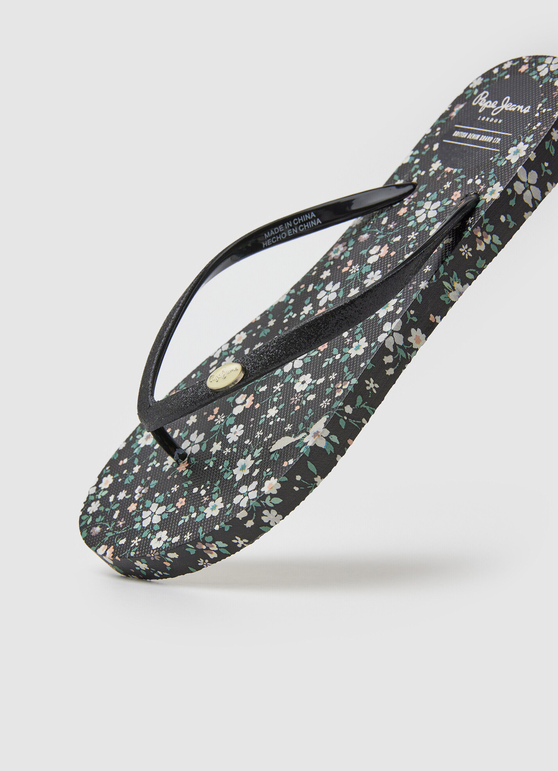 Chinelo de dedo RAKE GARDEN NIGHT BEACH - preto