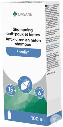 Livsane C+I Shampoing Anti-Poux&Lentes 100ml