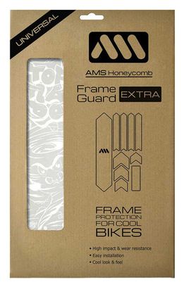 Kit de Protection All Mountain Style Extra Tornado Blanc