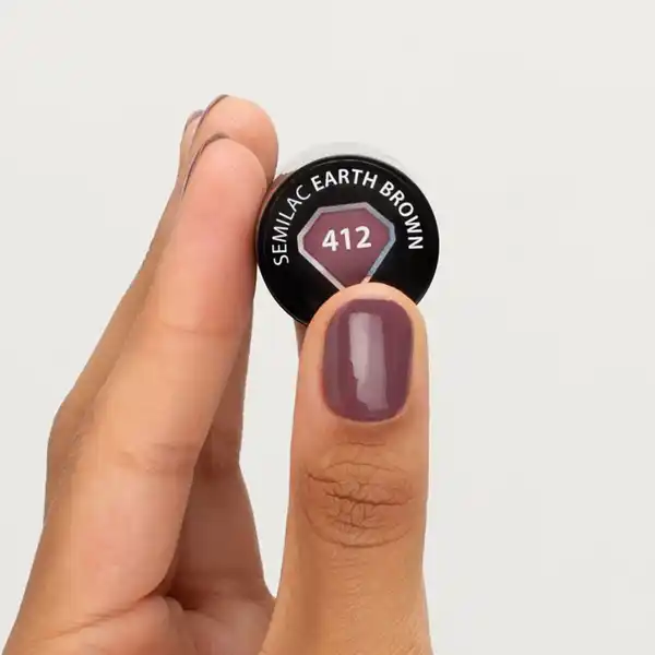 UV-Nagellack 412 Earth Brown