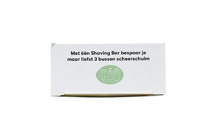 Shampoo Bars Scheerzeep Aloë Vera en Komkommer 60GR