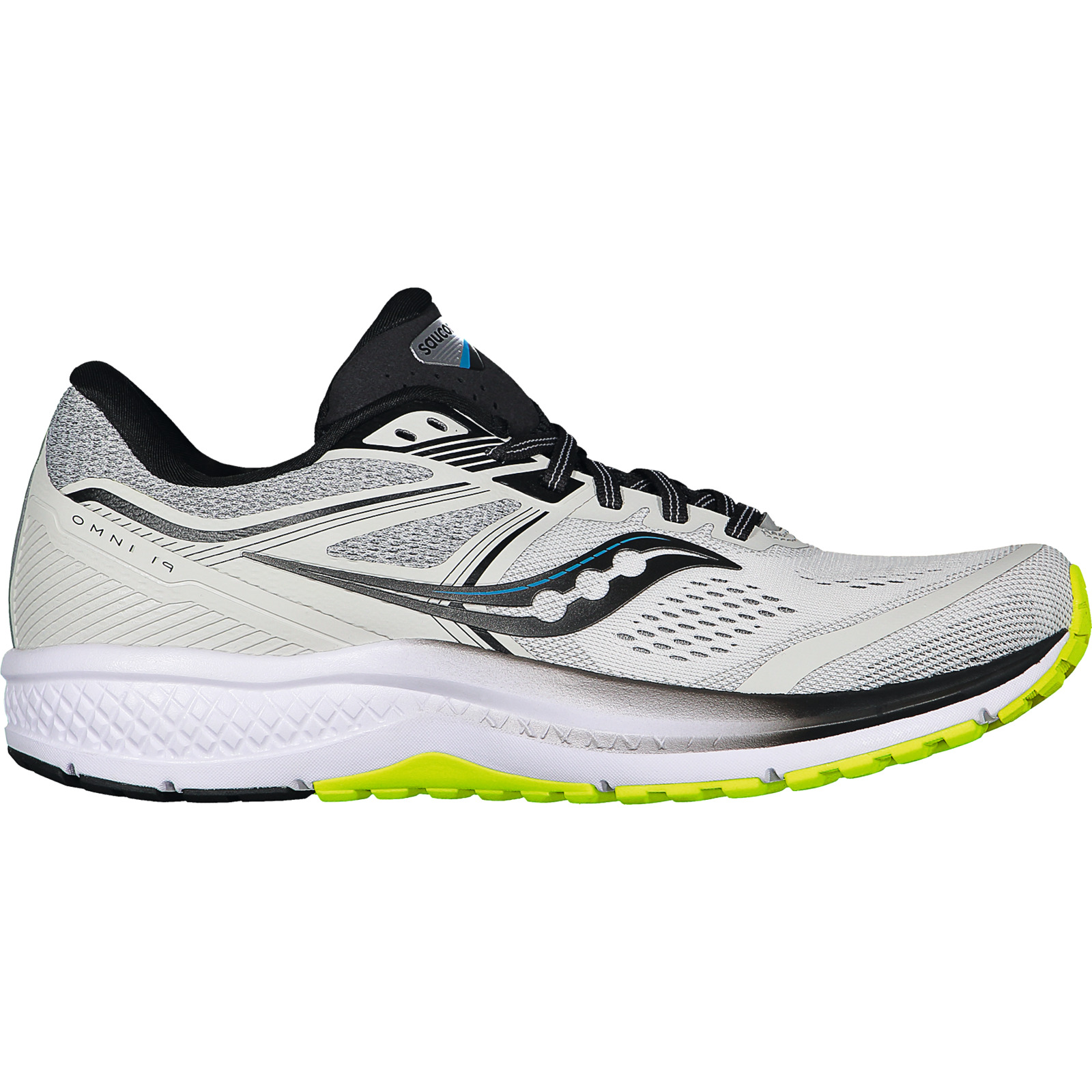 Saucony Herren-Laufschuh Omni 19 hellgrau, 40.5