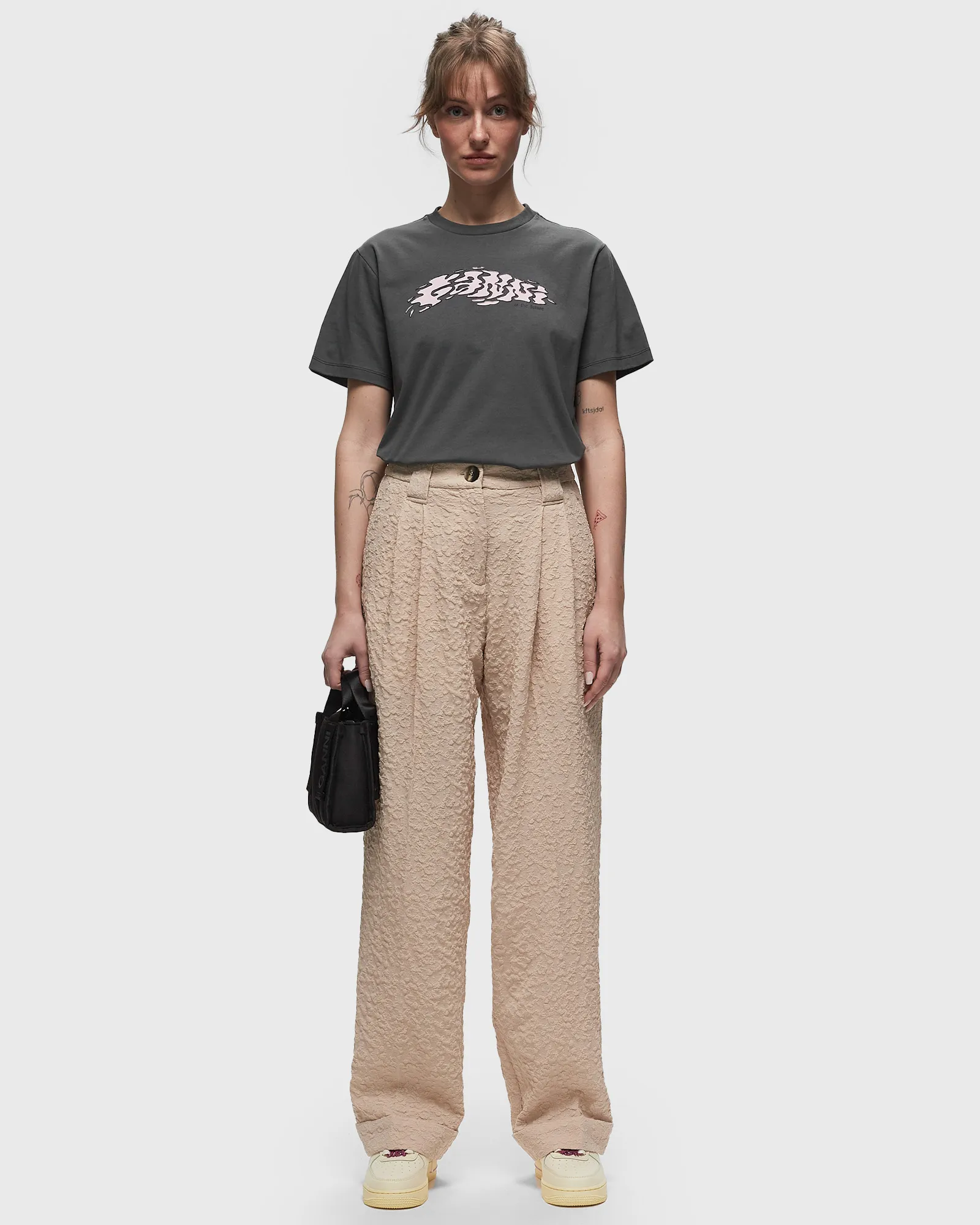 Ganni Future Heavy Jersey Ganni Relaxed Tee