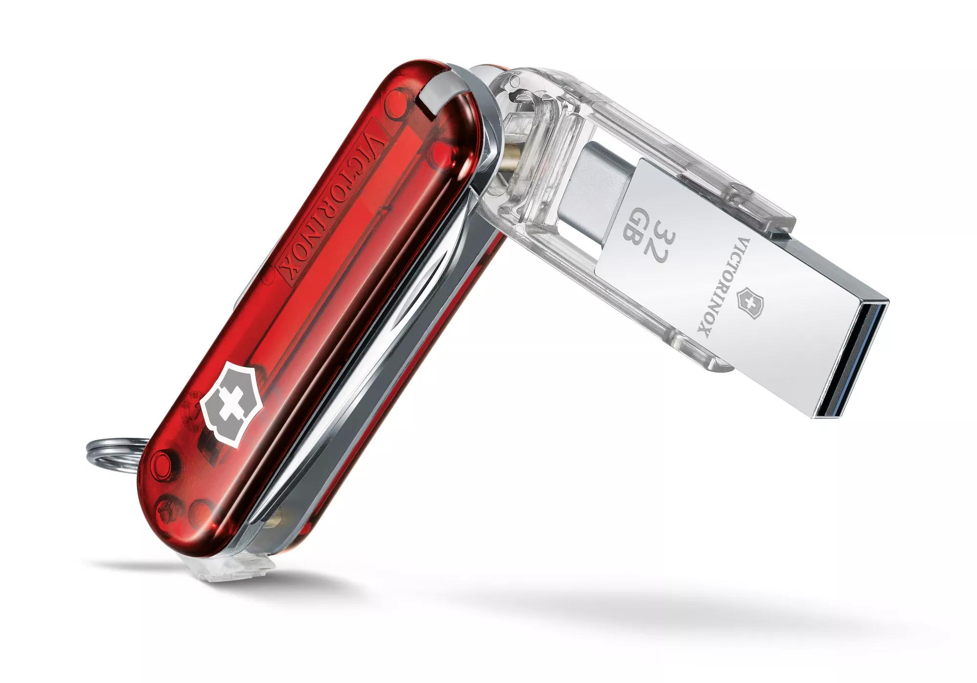 Victorinox@work-rot transparent
