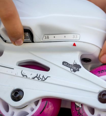 Rollerblade Rullesk?jtes?t - Fury Combo - Hvid/Pink