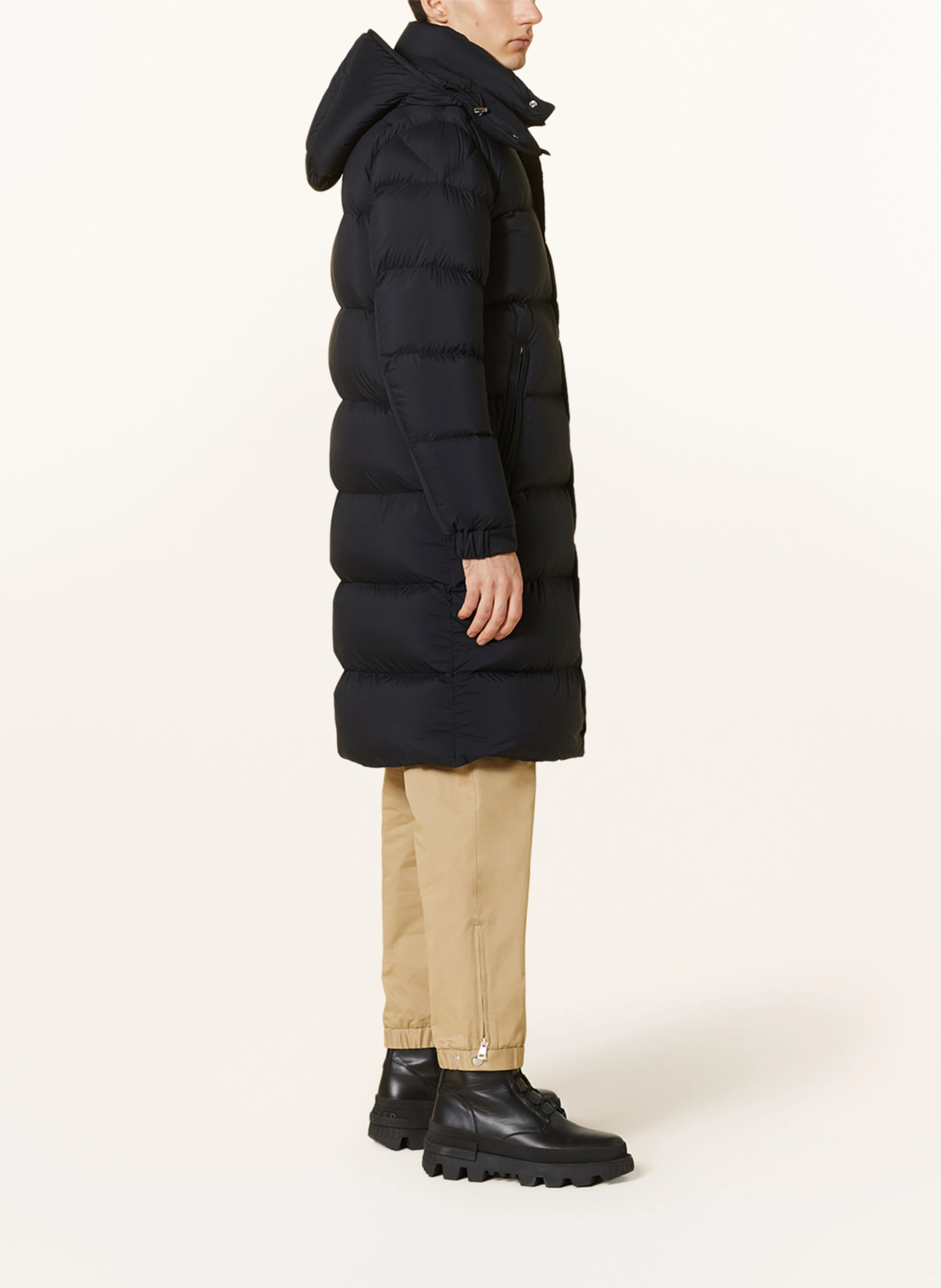 MONCLER Daunenmantel HANOVERIAN mit abnehmbarer Kapuze