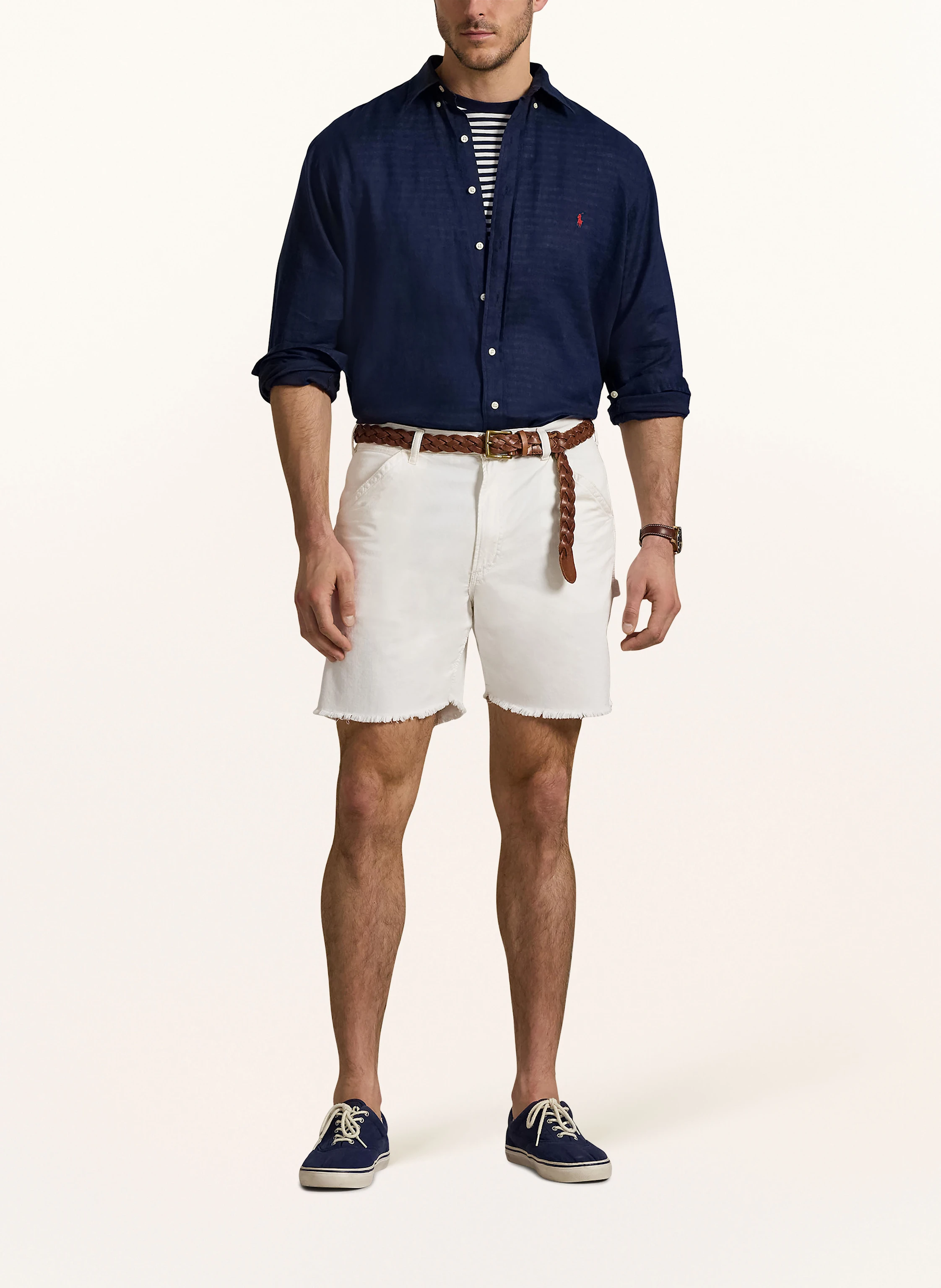 POLO RALPH LAUREN Big & Tall Leinenhemd Comfort Fit