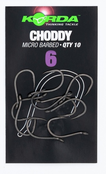 Hameçons Carpe Korda Choddy Barbless (10 Pièces)