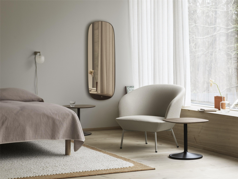 Muuto Soft bijzettafel Ø48x40 Oak