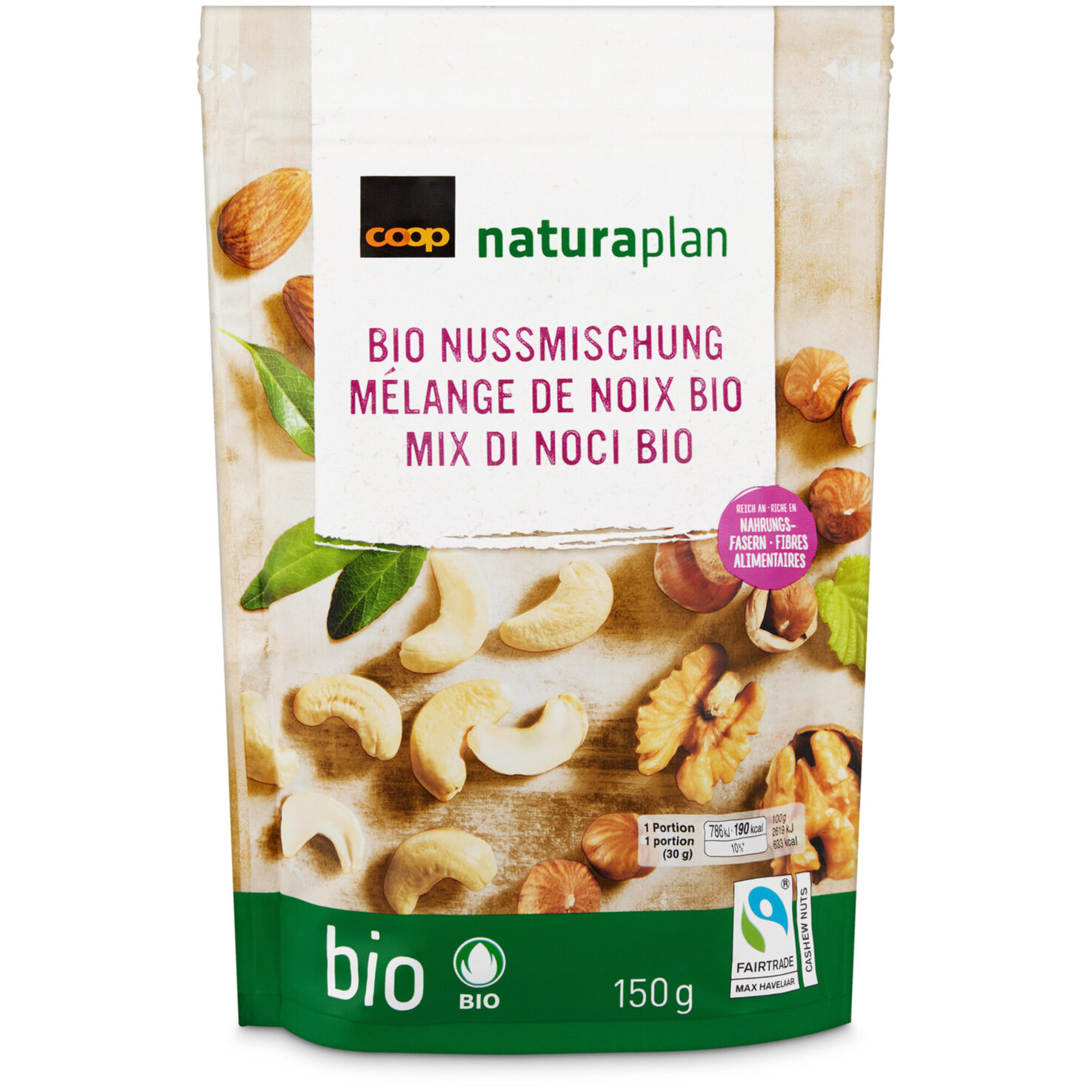 Naturaplan Bio Fairtrade Nussmischung