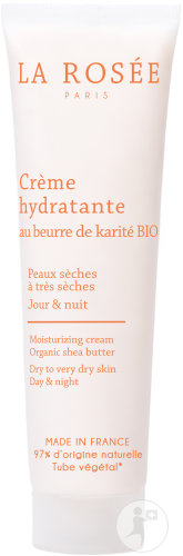 La Rosée Crème Hydratante Au Beurre De Karité Bio Peaux Sèches À Très Sèches Tube 60ml