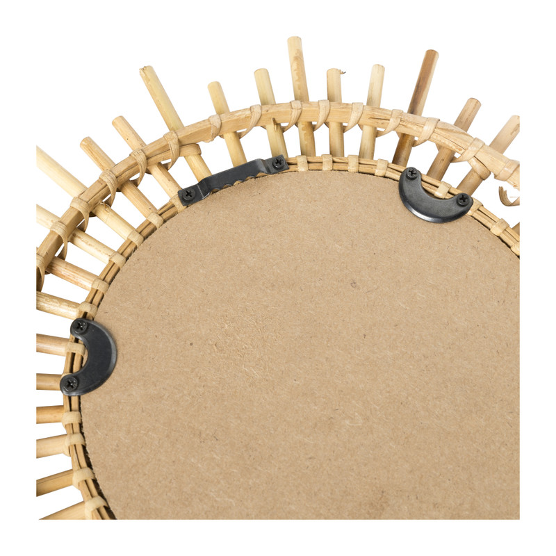 Zonnespiegel bamboe - ø29 cm