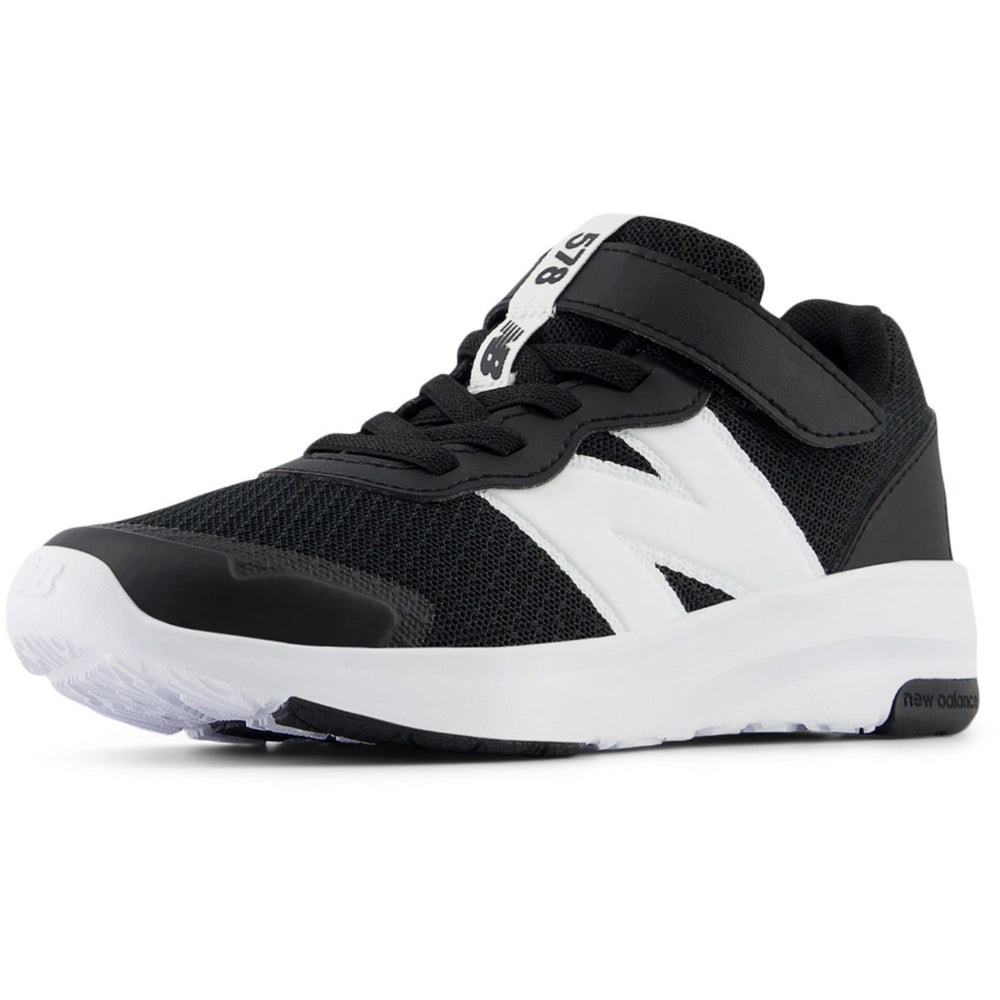 Køb New Balance Sneakers Black FreshFoam 578 Kids Bungee Lace Med Top Strop