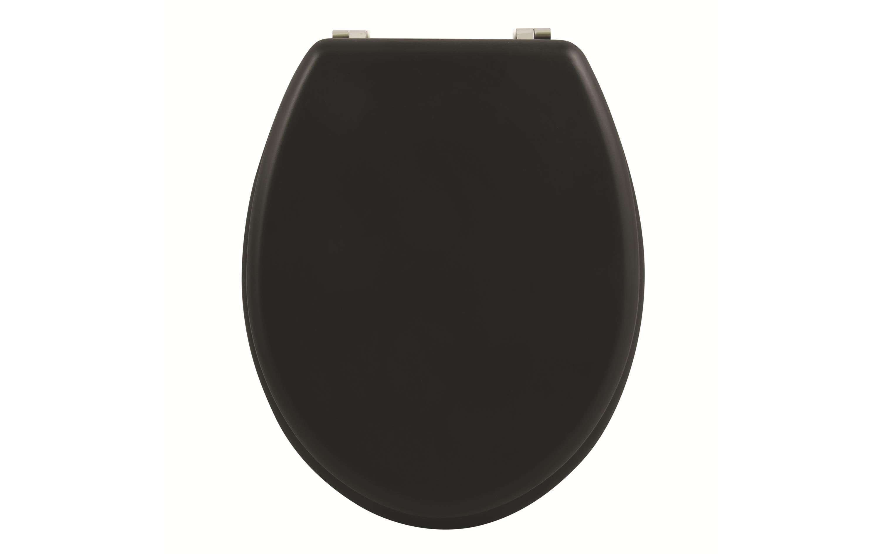 Toilettensitz Schwarz mattWC-Sitz