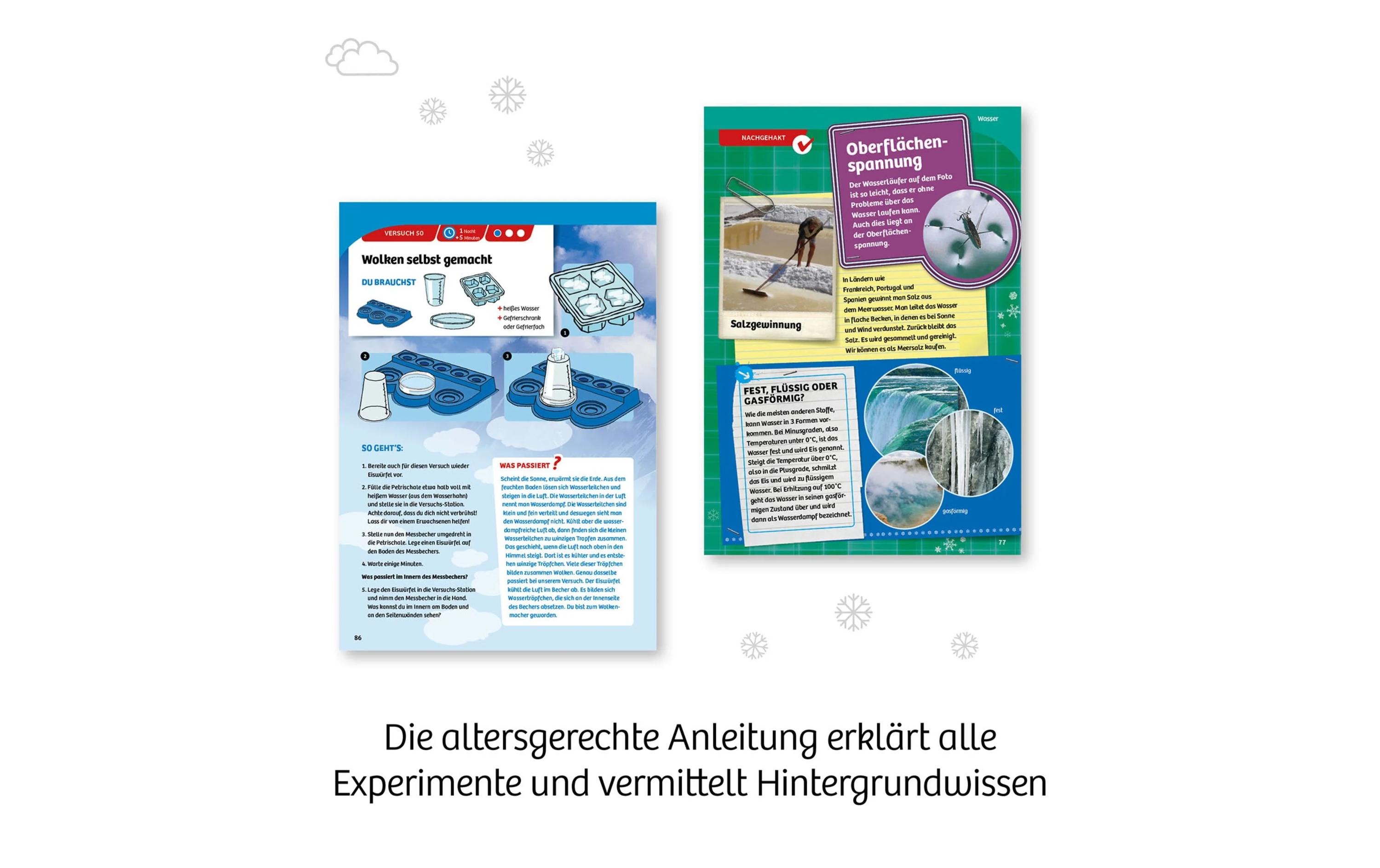 Experimentierkasten Schülerlabor Grundschule 1.+2. KlasseExperimente der 1. und 2. Klasse
