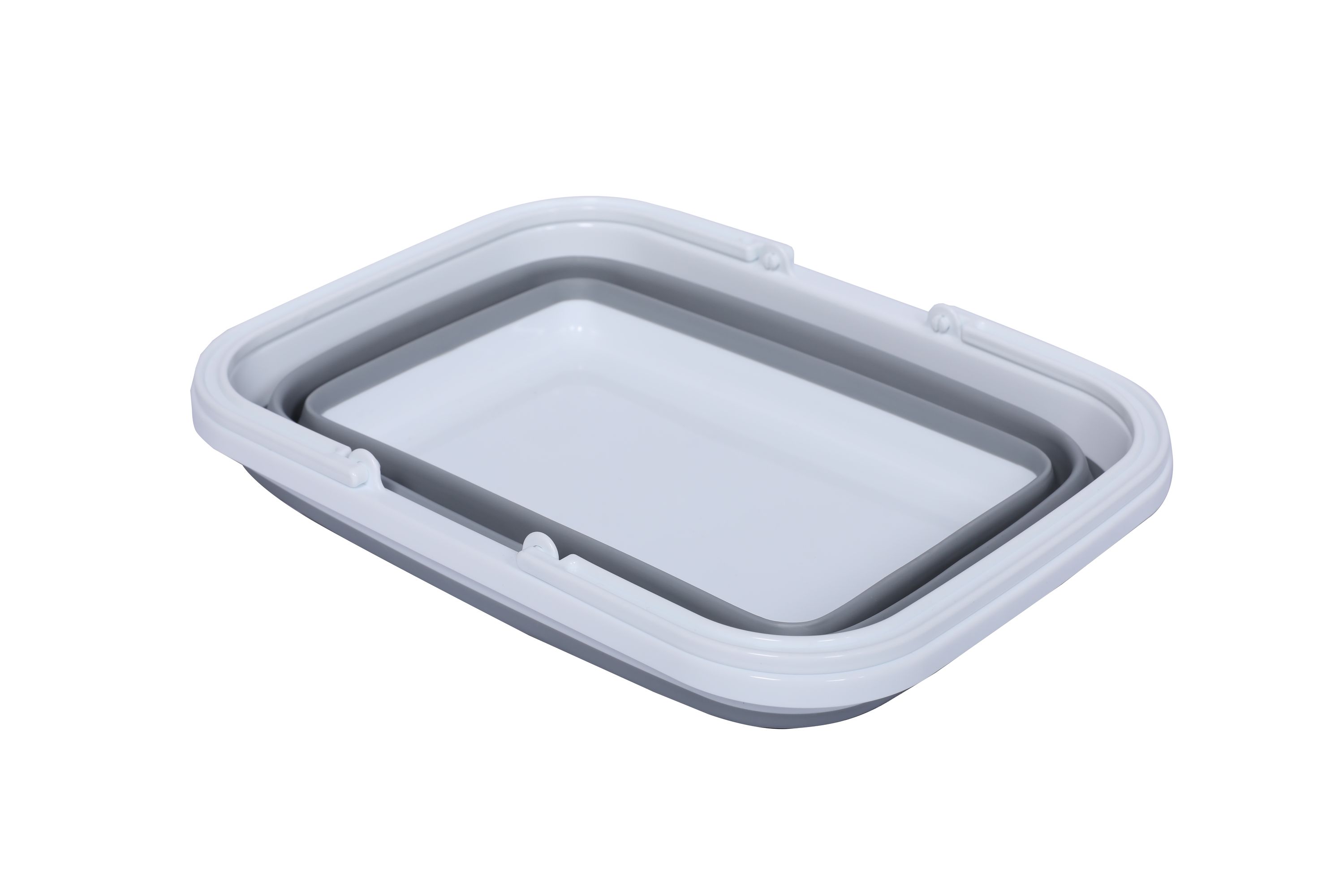 Korb faltbar grau