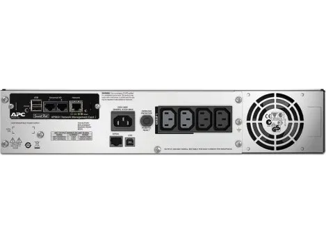 APC Smart-UPS 1500VA LCD RM - UPS (rackversion) - AC 230 V - 1000 Watt - 1500 VA - Ethernet, RS-232, USB - output-stikforbindelser: 4 - 2U - sort - med APC UPS Network Management Card - for P/N: AR4018SPX432, AR4024SP, AR4024SPX429, AR4024SPX431, AR4
