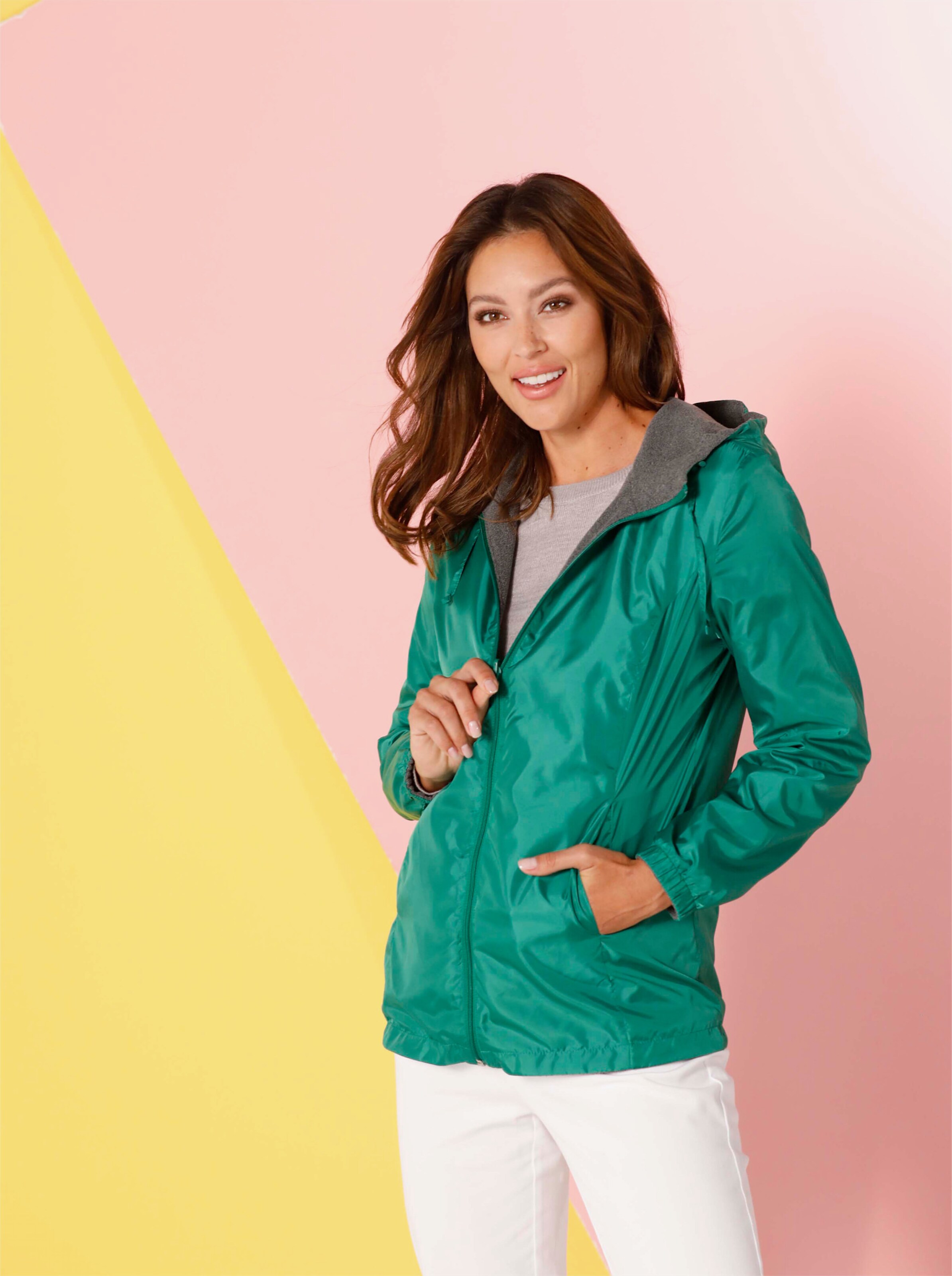 Wende-Fleece-Jacke