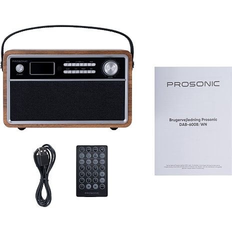 Prosonic DAB-600 radio - valnød