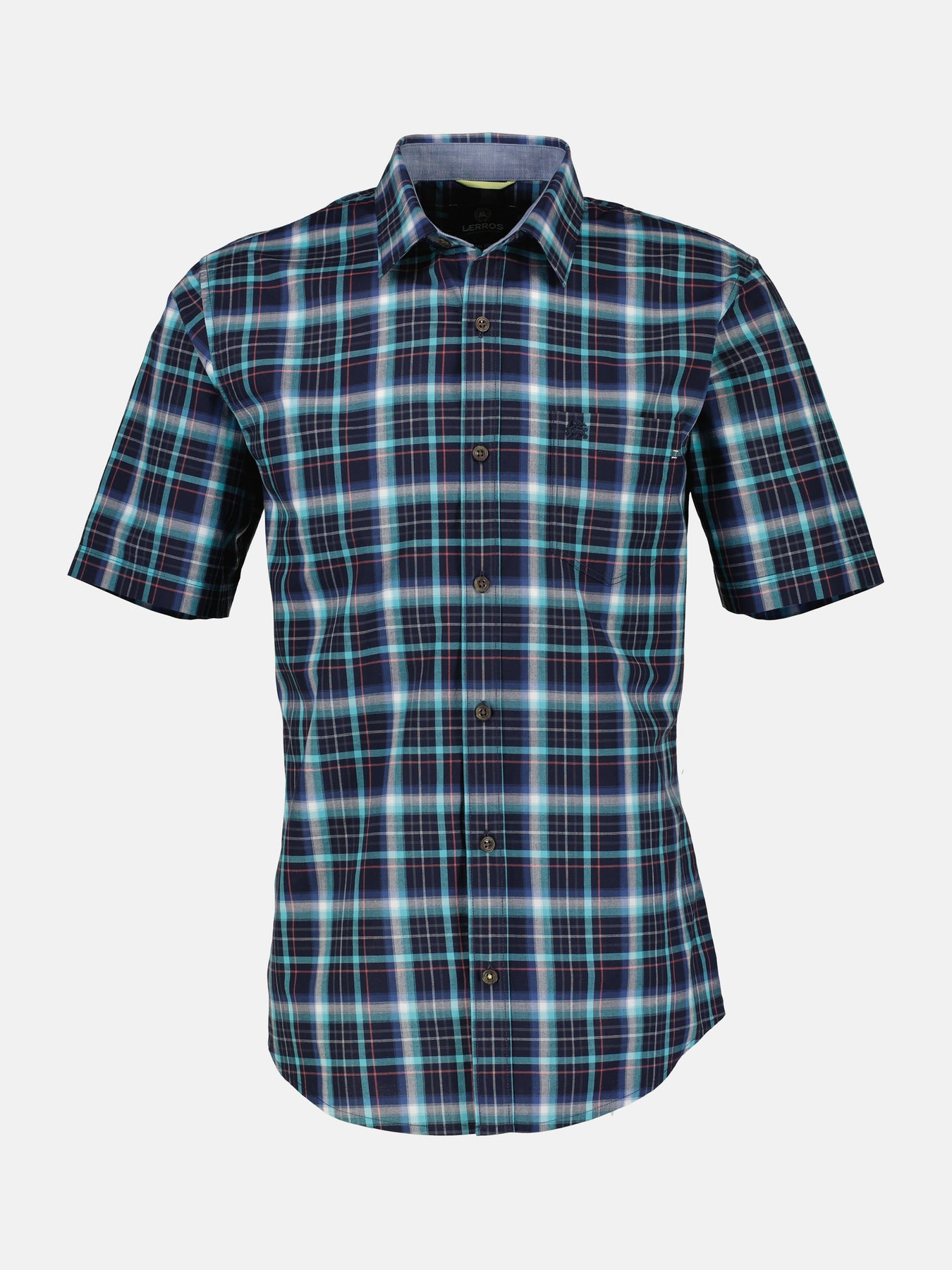 Kurzarmhemd *Poplin Check*