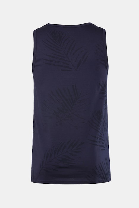 Tanktop, floraler Print, Brusttasche, bis 8 XL