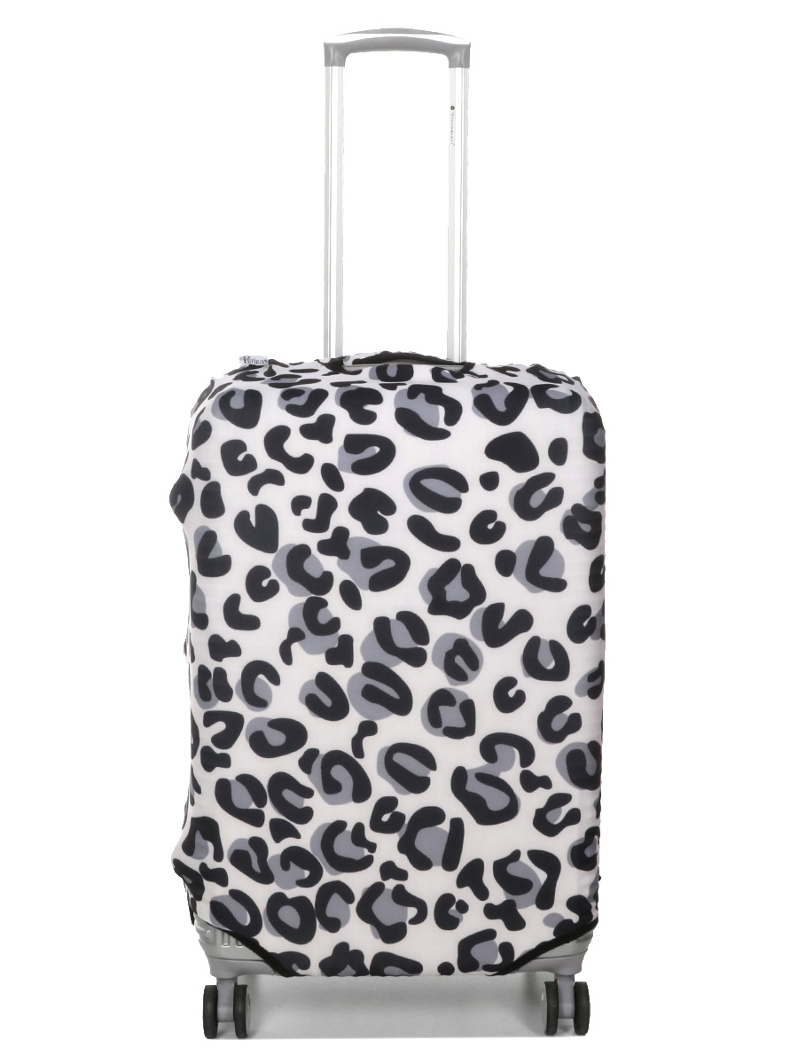Housse de valise Periea Silver Leopard M
