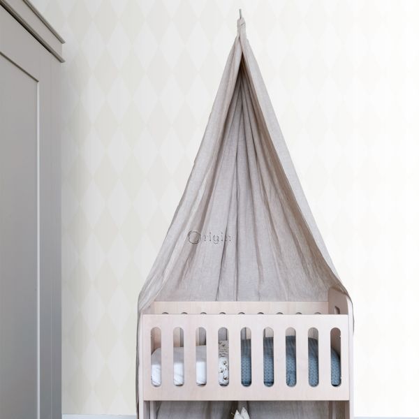 Estahome Ruiten Behang III - 0,53 x 10,05 m - Wit / Goud