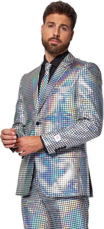 Opposuits - Discoballer - Carnavalskostuum - Multicolor - 100% Polyester