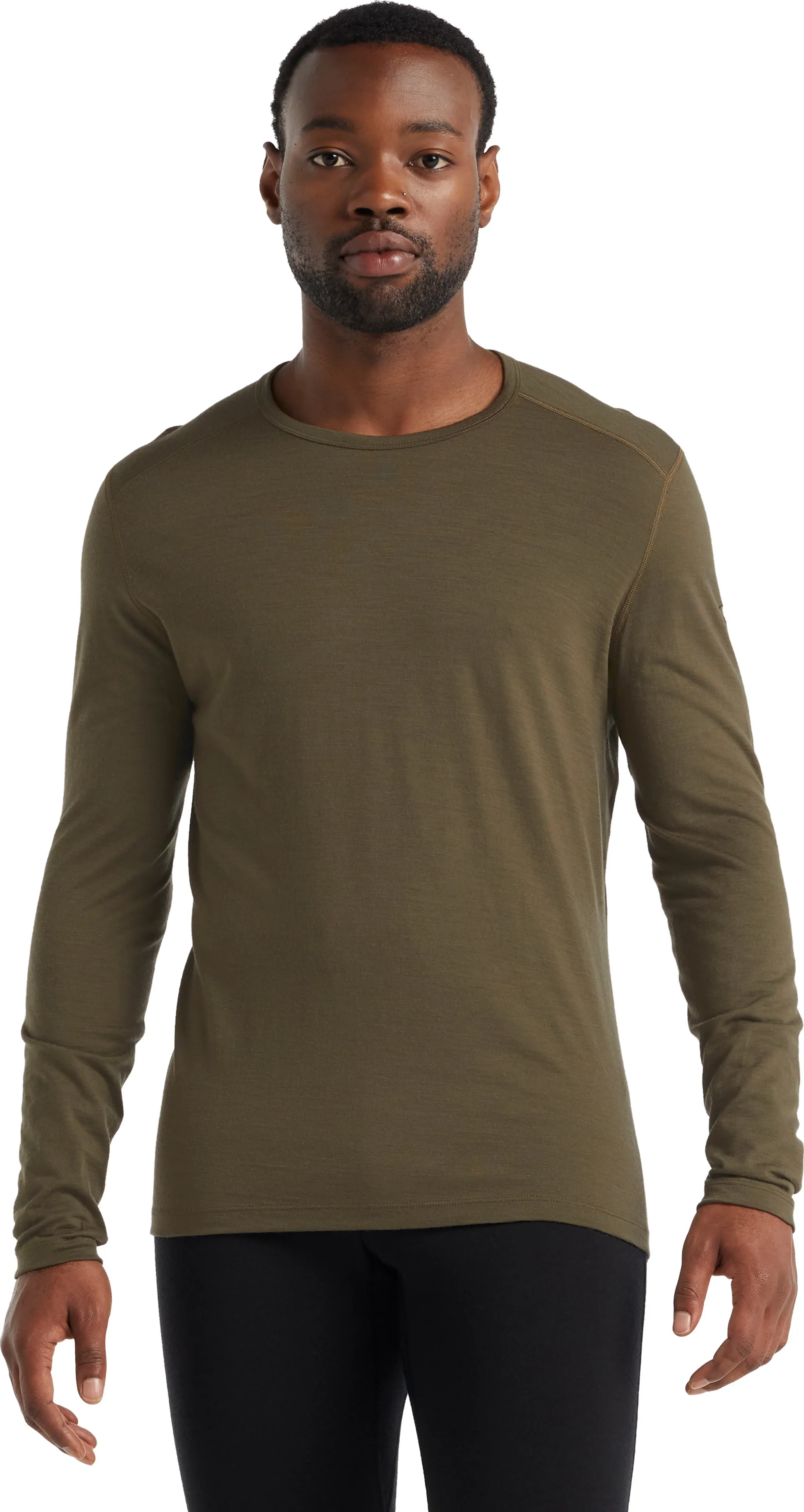 Icebreaker Men's 200 Oasis Long Sleeve Crewe Loden