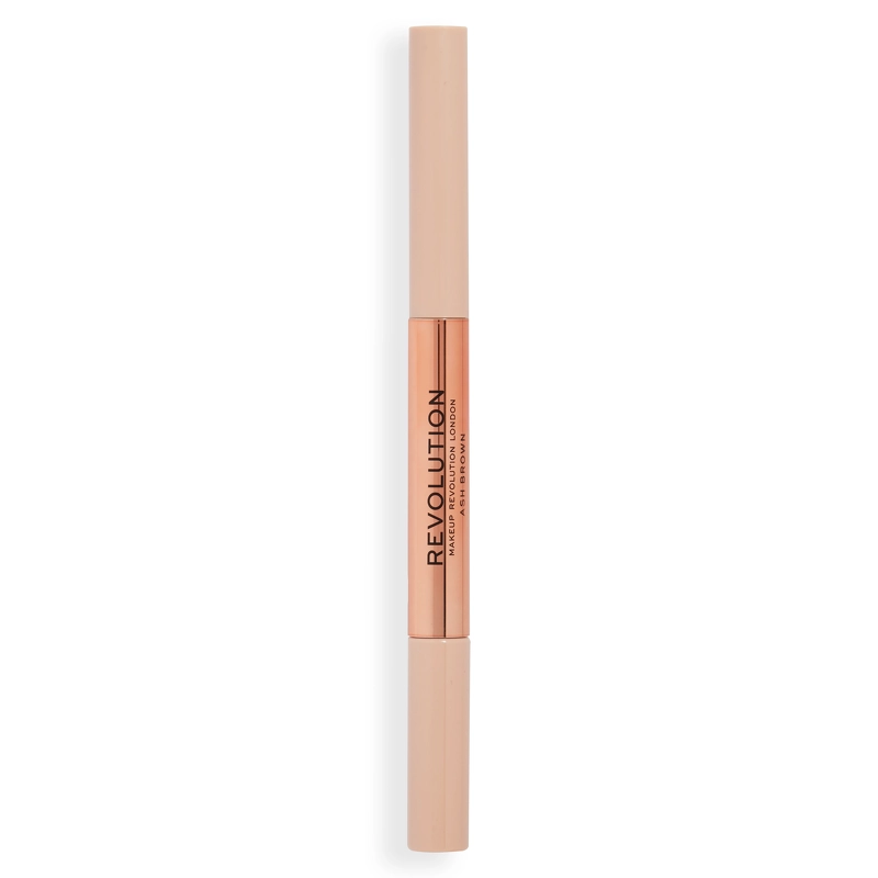 Makeup Revolution Fluffy Brow Filter Duo 1 ml - Ash Brown