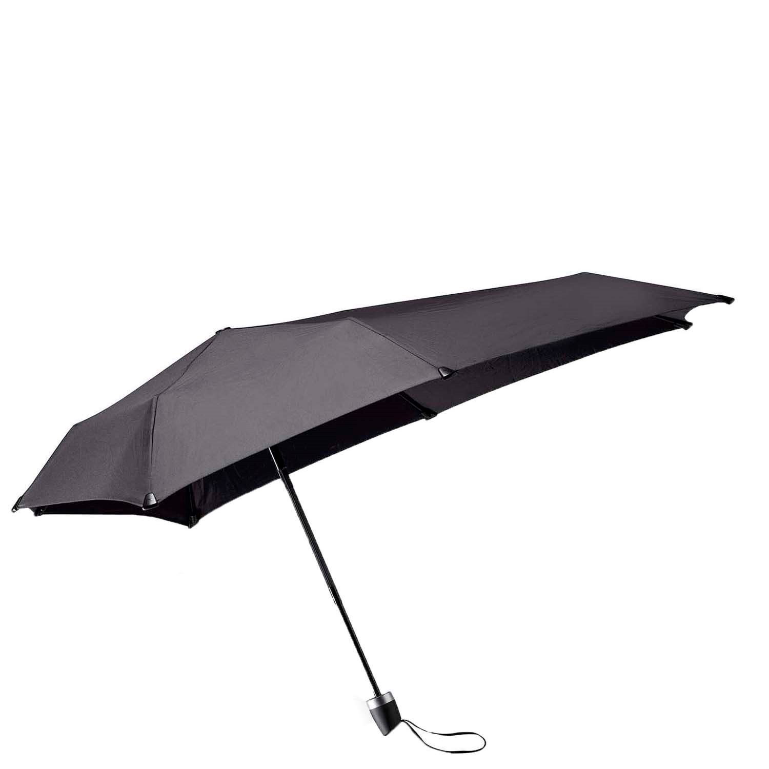 Senz Manual Opvouwbare Stormparaplu pure black