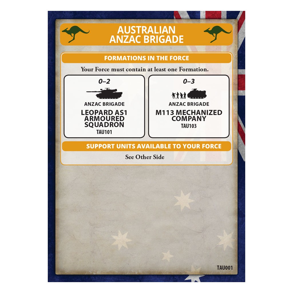 Team Yankee - Australian M113 (T50) Platoon