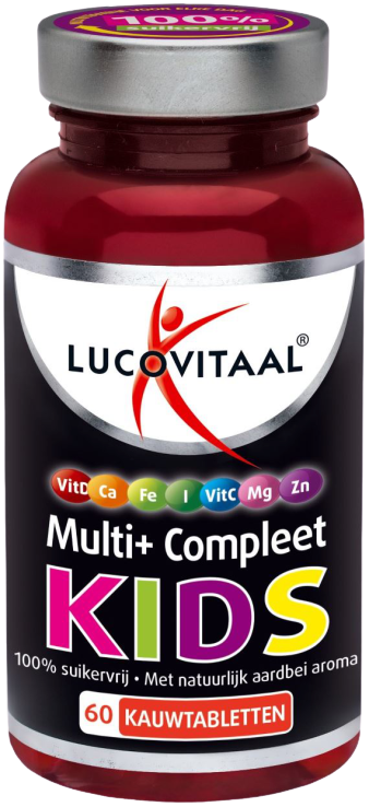 Lucovitaal Multi+ Compleet Kids 60 Kauwtabletten