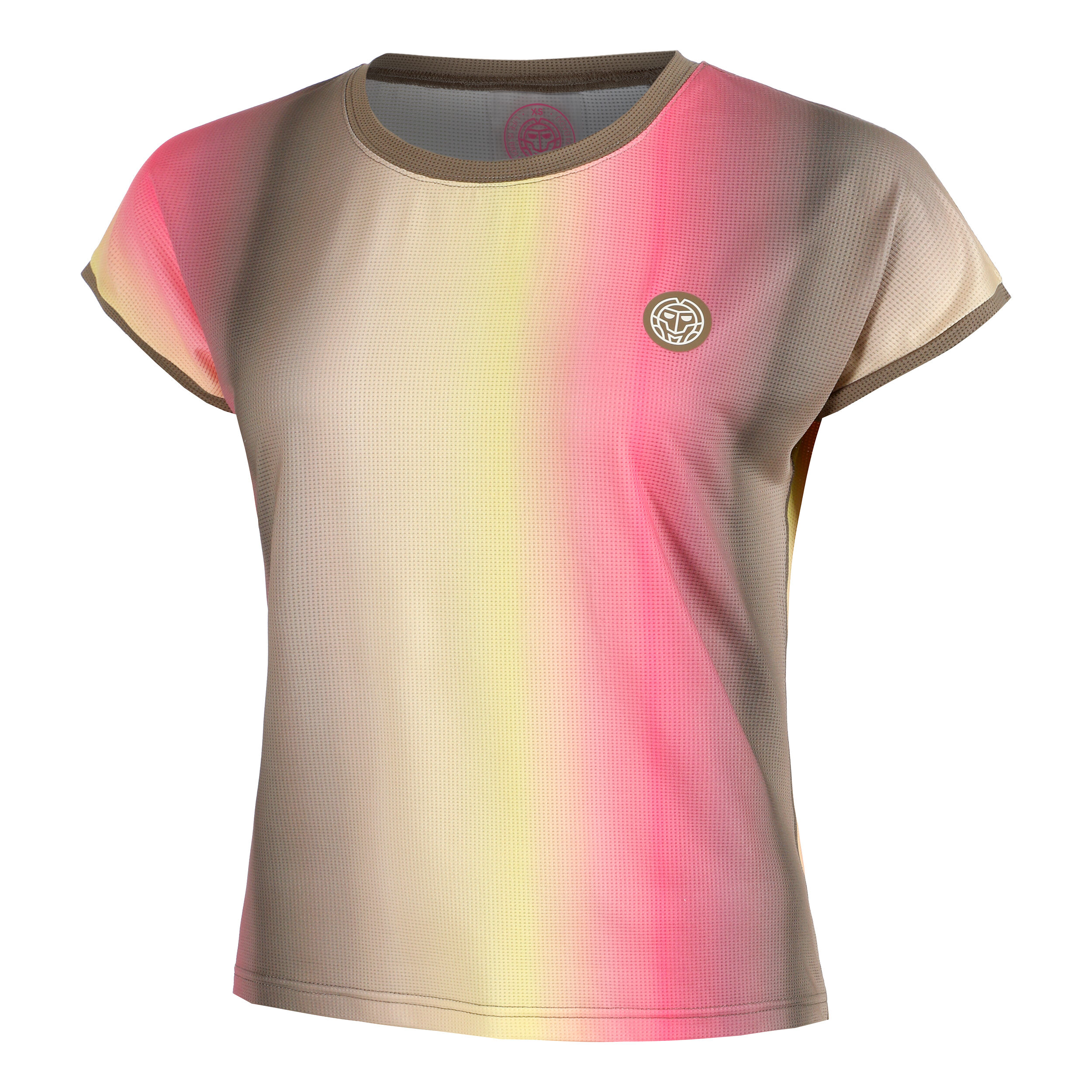 BIDI BADU Spectrum T-shirt Femmes - Marron , Jaune