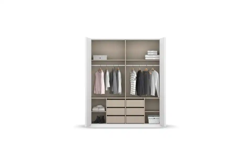 Falttürenschrank 181 cm 4 Stück