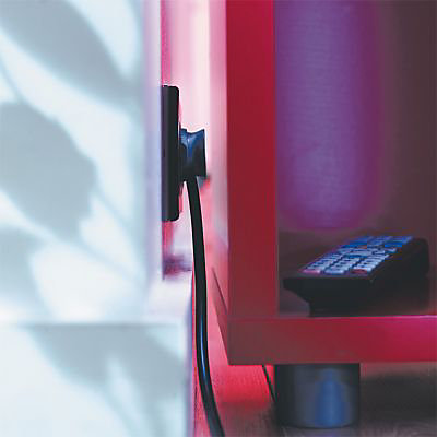Fiche extra plate noire Legrand