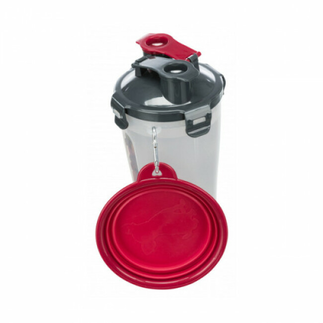 Récipient pour eau et nourriture avec compartiments Trixie