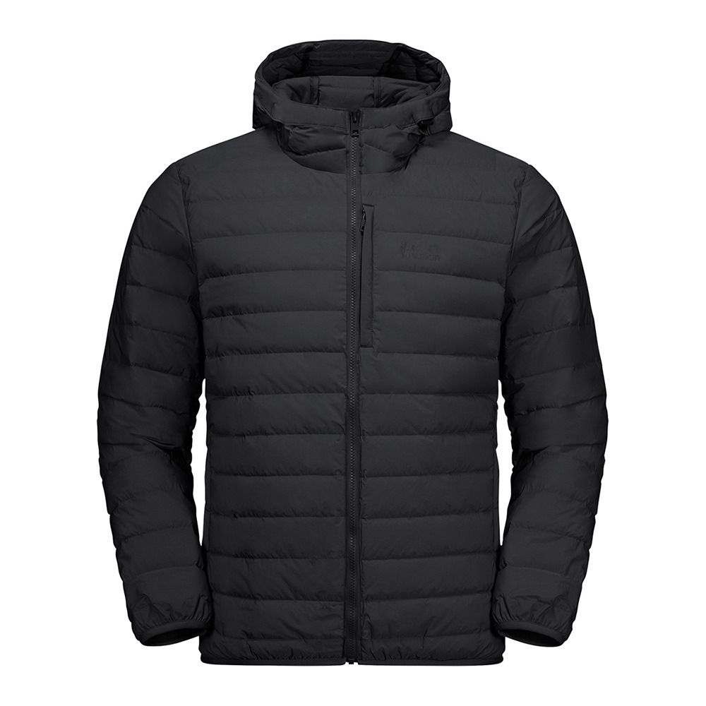 Jack Wolfskin GLOWING MOUNTAIN - Doudoune Homme black