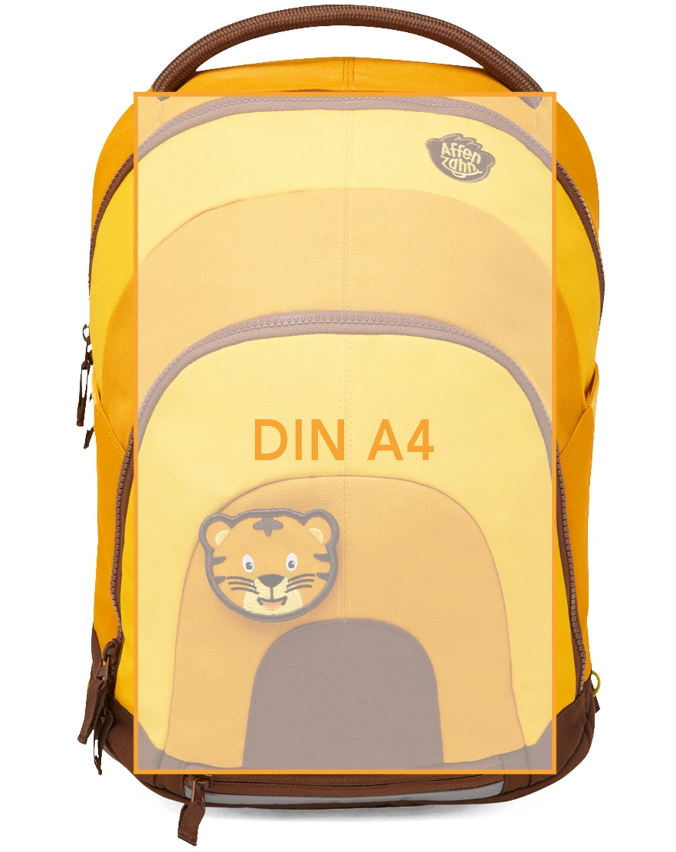 Kinderrucksack DAYDREAMER – TIGER (36x26x13) in orange