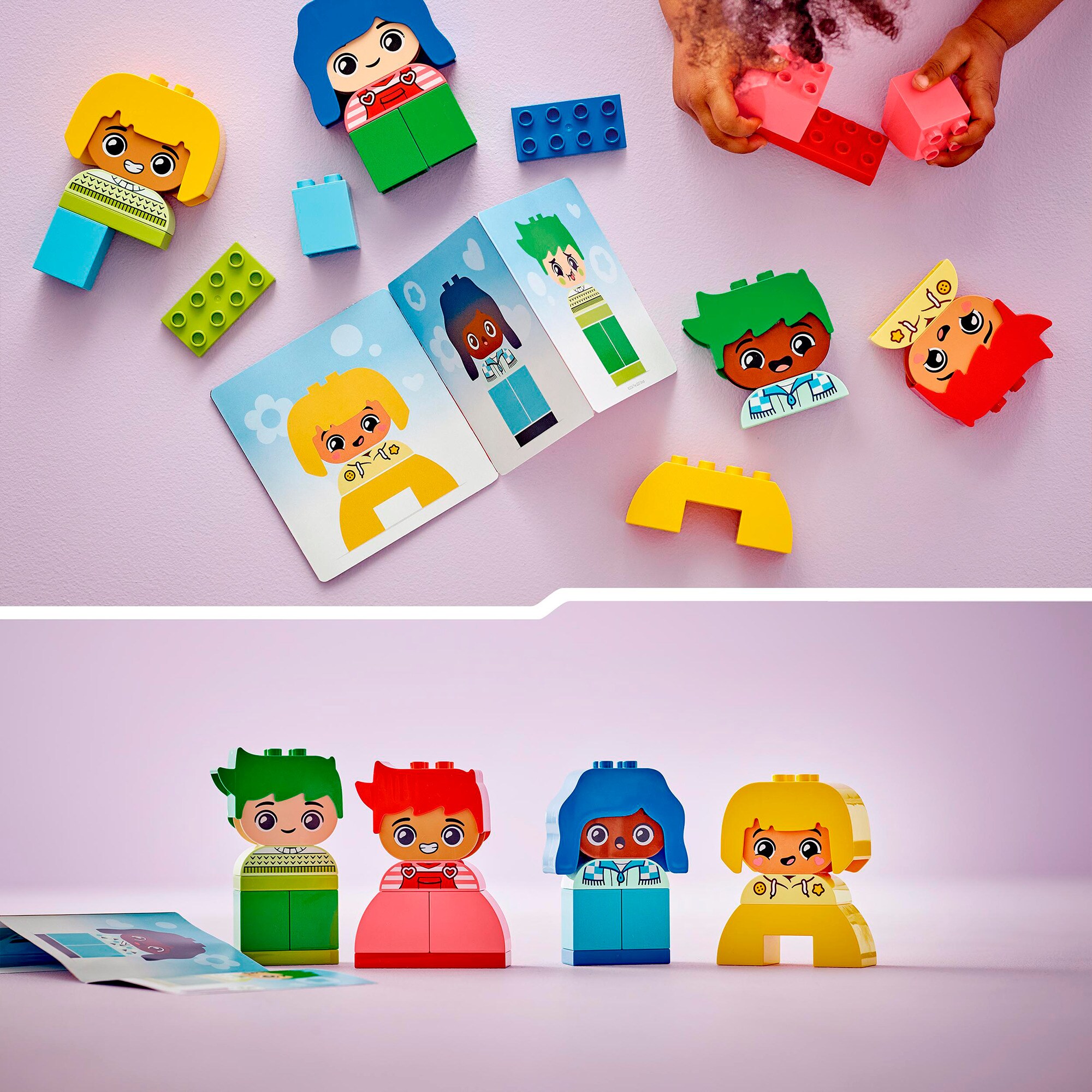 LEGO Konstruktionsspielzeug DUPLO Große Gefühle