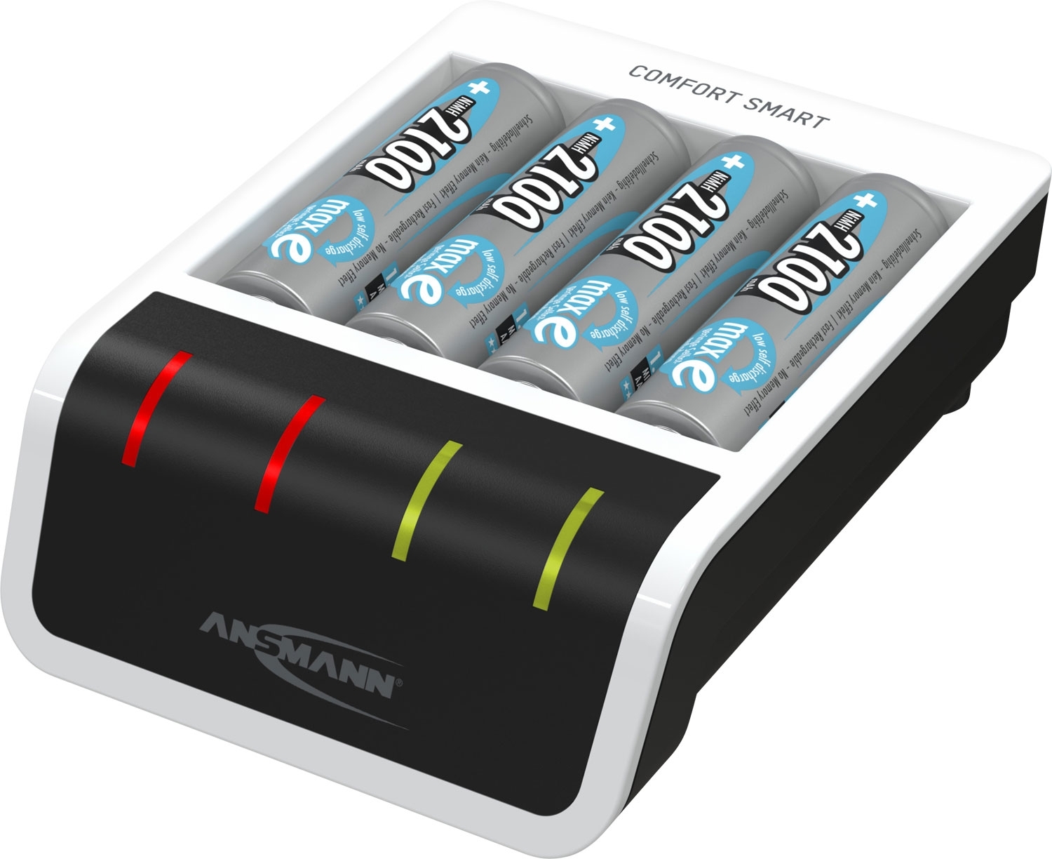 Ansmann Comfort Smart Akku-Ladegerät 1,2 V   4x AA Akkus